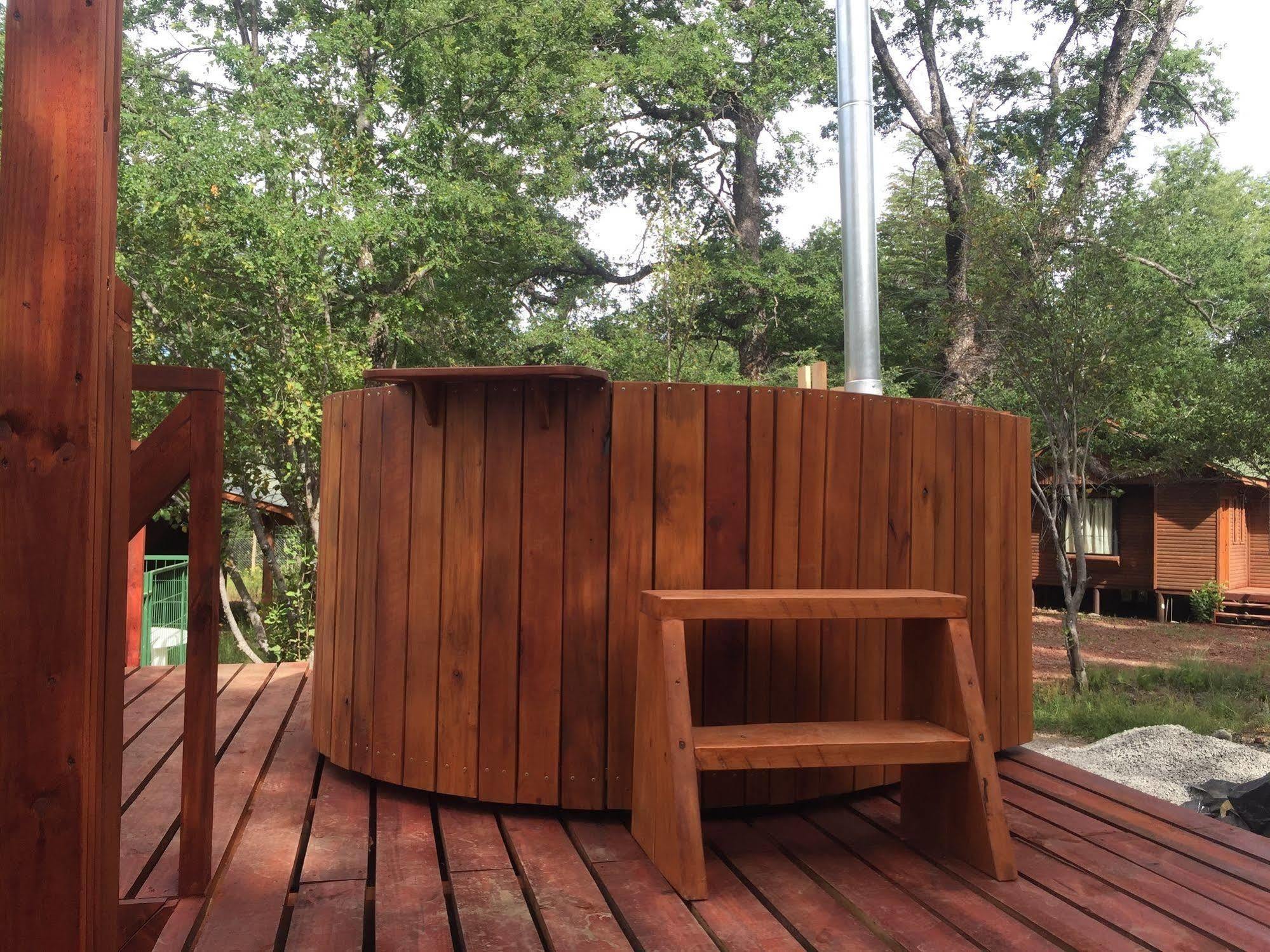 Cabanas Roble Quemado Las Trancas Kültér fotó
